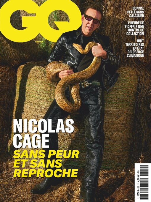 Title details for GQ France by Les Publications Conde Nast SA - Available